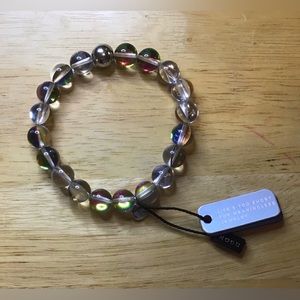 🌈🌈 NOGU Rainbow Sky Galaxy Glass Statement Bracelet 🌈🌈